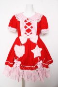 Angelic Pretty / 夢見るFantasic Balloonワンピース  赤 Y-26-02-01-077-AP-OP-SZ-ZY