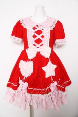 画像1: Angelic Pretty / 夢見るFantasic Balloonワンピース  赤 Y-26-02-01-077-AP-OP-SZ-ZY