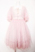 Angelic Pretty / Vintage Tulleワンピース  ピンク Y-26-02-01-078-AP-OP-SZ-ZY