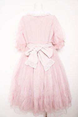 画像2: Angelic Pretty / Vintage Tulleワンピース  ピンク Y-26-02-01-078-AP-OP-SZ-ZY