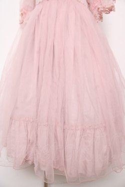 画像4: Angelic Pretty / Vintage Tulleワンピース  ピンク Y-26-02-01-078-AP-OP-SZ-ZY