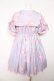 画像2: Chalmiere / ハッピードリームキティワンピース M ラベンダー Y-26-02-01-079-LO-OP-SZ-ZY (2)