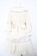画像2: axes femme kawaii / メアリー姫袖ドレス  生成り Y-26-02-01-081-AX-OP-SZ-ZY (2)