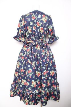 画像2: axes femme kawaii / クラシックベリーワンピース M 紺 Y-26-02-01-082-AX-OP-SZ-ZY