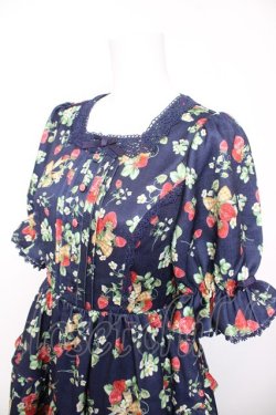 画像3: axes femme kawaii / クラシックベリーワンピース M 紺 Y-26-02-01-082-AX-OP-SZ-ZY