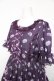 画像3: Chalmiere / ハイドレンジアワンピース M パープル Y-26-02-01-085-LO-OP-SZ-ZY (3)