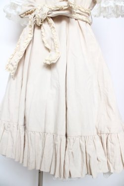 画像4: Hoshibako Works / 四つ葉のクローバーワンピース M ベージュ Y-26-02-01-086-LO-OP-SZ-ZY