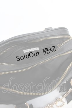 画像3: LIZ LISA / キルティングリボンチャームポシェット  黒 Y-26-02-01-009-LO-BG-SZ-ZY