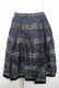 画像1: Jane Marple / victorian jacquaed　ミニスカート  ネイビー Y-26-02-01-090-JM-SK-SZ-ZY (1)