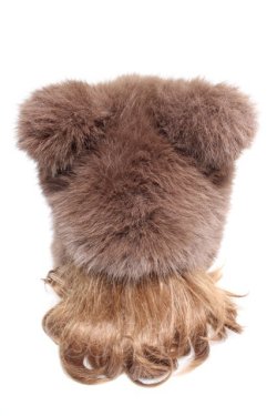 画像3: axes femme POETIQUE / くまみみファーキャップ 58cm 茶 Y-26-02-01-002-AX-AC-SZ-ZY