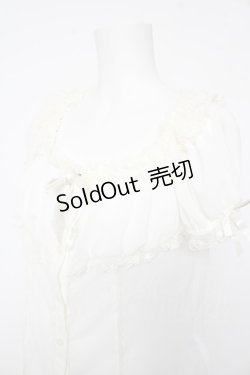 画像3: Angelic Pretty / Lovelyスクエアブラウス  白 Y-26-02-01-026-AP-BL-SZ-ZY