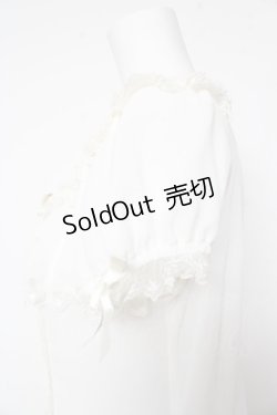 画像4: Angelic Pretty / Lovelyスクエアブラウス  白 Y-26-02-01-026-AP-BL-SZ-ZY