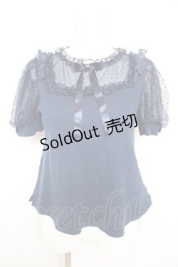 画像1: Angelic Pretty / Secret Fairyカットソー(2018年)  紺 Y-26-02-01-029-AP-TO-SZ-ZY