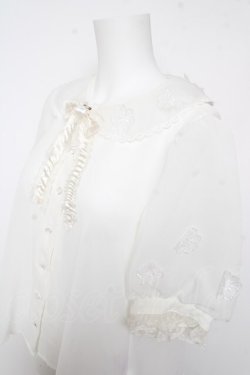 画像3: Angelic Pretty / Sweet Flowerブラウス  白 Y-26-02-01-031-AP-BL-SZ-ZY