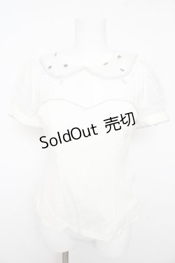 画像1: Angelic Pretty / Airy Star Gateカットソー  アイボリー Y-26-02-01-035-AP-TO-SZ-ZY