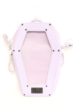 画像1: BLACKCRAFT / Coffin Backpack  ラベンダー Y-26-02-04-042-PU-BG-SZ-ZY