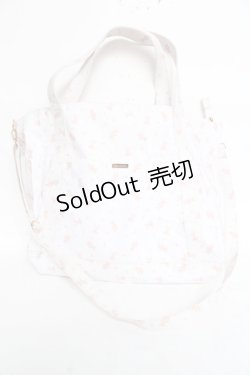 画像1: Maison de FLEUR / ラミネートキャリーオントート F ピンク Y-26-02-04-046-LO-BG-SZ-ZY