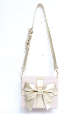 画像2: F i.n.t / 多重リボンプレゼントBOXバッグ F ピンク Y-26-02-04-047-CA-BG-SZ-ZY