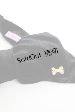 画像3: Angelic Pretty / Lady Ribbonヘアバンド  黒 Y-26-02-04-050-AP-AC-SZ-ZY