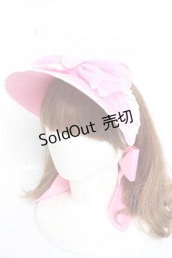 画像1: Angelic Pretty / Toy's Donut Dinerサンバイザー  ピンク Y-26-02-04-053-AP-AC-SZ-ZY