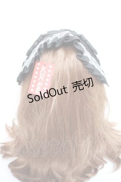 画像2: ACDC RAG / ジャージヘッドドレス  黒 Y-26-02-04-054-PU-AC-SZ-ZY