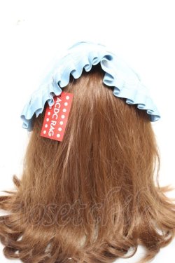 画像2: ACDC RAG / ジャージヘッドドレス  サックス Y-26-02-04-055-PU-AC-SZ-ZY