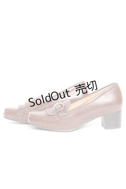 画像2: an another angelus / サイドバックルキルトヒールローファー S ブラウン Y-26-02-04-066-CA-SH-SZ-ZY