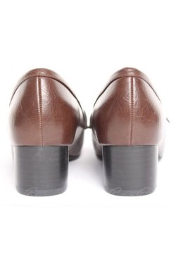 画像3: an another angelus / サイドバックルキルトヒールローファー S ブラウン Y-26-02-04-066-CA-SH-SZ-ZY