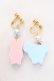 画像3: Angelic Pretty / Toyboxフレンズイヤリング  ピンク×サックス Y-26-02-04-007-AP-AC-SZ-ZY (3)