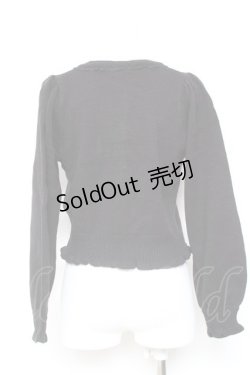 画像2: axes femme kawaii / ハロウィンナイト刺繍カーデ M 黒 Y-26-02-04-076-AX-TO-SZ-ZH