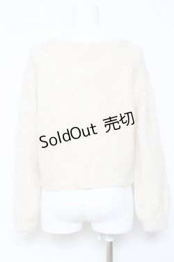 画像2: LIZ LISA / リボン付きニット 0 アイボリ- Y-26-02-04-083-LO-TO-SZ-ZY