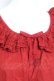 画像4: PINK HOUSE / スモック風ブラウス F 赤 Y-26-02-04-085-LO-BL-SZ-ZY (4)