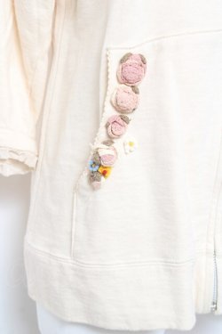 画像4: PINK HOUSE / 編みぐるみモチーフ付きパーカー  アイボリー Y-26-02-04-086-LO-TO-SZ-ZY
