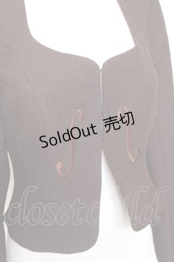 画像4: Innocent World / バイオリンジャケット M ブラウン Y-26-02-04-089-IW-CO-SZ-ZY