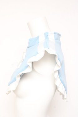 画像2: ACDC RAG / ベルトジャージつけ襟  サックス Y-26-02-04-090-PU-ZA-SZ-ZY