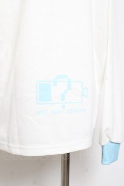 画像3: ACDC RAG / なかみタケオコラボ 恋愛界隈01ちゃん ロンT  ホワイト×サックス Y-26-02-04-092-PU-TO-SZ-ZY