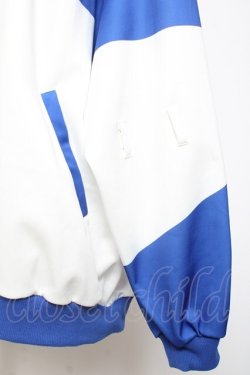 画像3: ACDC RAG / ドットネコジャージジャケット  白×青 Y-26-02-04-094-PU-JA-SZ-ZY