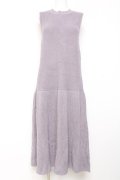 axes femme POETIQUE / ニットワンピース M ラベンダー Y-26-02-04-096-AX-OP-SZ-ZY