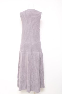 画像3: axes femme POETIQUE / ニットワンピース M ラベンダー Y-26-02-04-096-AX-OP-SZ-ZY