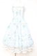 画像1: Mademoiselle Pearl / Embroidery Bodice Blue Floral Dress XS サックス Y-26-02-04-098-LO-OP-SZ-ZY (1)