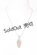 ALGONQUINS / 棺桶モチーフネックレス  シルバー Y-26-02-04-011-AL-AC-SZ-ZY