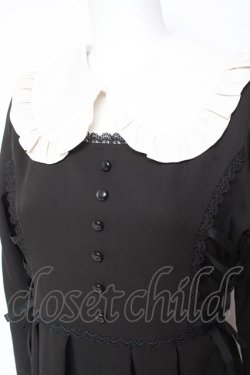 画像4: DearMyLove / サイドレースアップリボンワンピース M 黒 Y-26-02-04-100-EL-OP-SZ-ZY