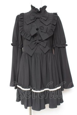 画像1: Jamie エーエヌケー / 2024年 Jamie エーエヌケー HappyBag ワンピース M 黒 Y-26-02-04-101-LO-OP-SZ-ZY