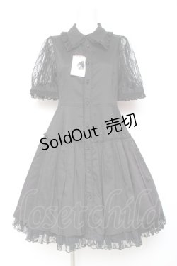 画像7: ALGONQUINS / エプロンジャンスカワンピースセット  黒×ピンク Y-26-02-04-106-AL-OP-SZ-ZY