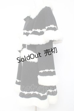 画像2: BABY, THE STARS SHINE BRIGHT / ミルキーコート  黒×白 Y-26-02-04-107-BA-CO-SZ-ZY