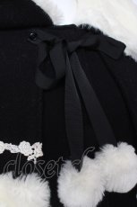 画像6: BABY, THE STARS SHINE BRIGHT / ミルキーコート  黒×白 Y-26-02-04-107-BA-CO-SZ-ZY (6)