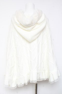 画像3: Ank Rouge / くまちゃんケーブルニット M 白 Y-26-02-04-108-CA-CO-SZ-ZY