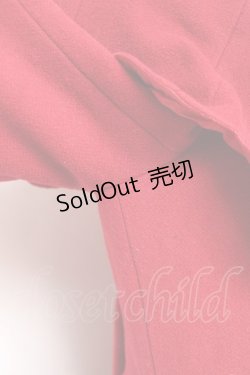 画像5: Leur Getter / スカラップケープコート M レッド Y-26-02-04-109-LU-CO-SZ-ZY