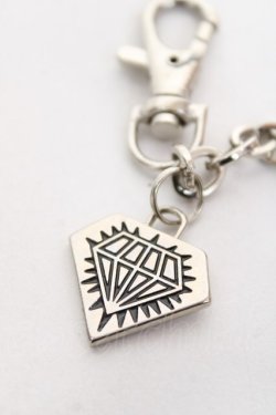 画像2: ALGONQUINS / ロゴチャーム付きチェーン  シルバー Y-26-02-04-013-AL-ZA-SZ-ZY