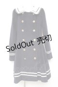 Amavel / セーラーコート F ネイビー Y-26-02-04-110-CA-CO-SZ-ZTC001